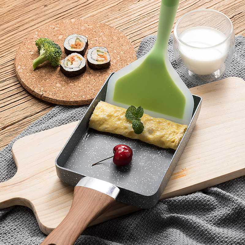 Mini Pancake Griddle - フライパン 卵焼きオムレツ ブラック ノンスティックパン フライエッグパン パンケーキ