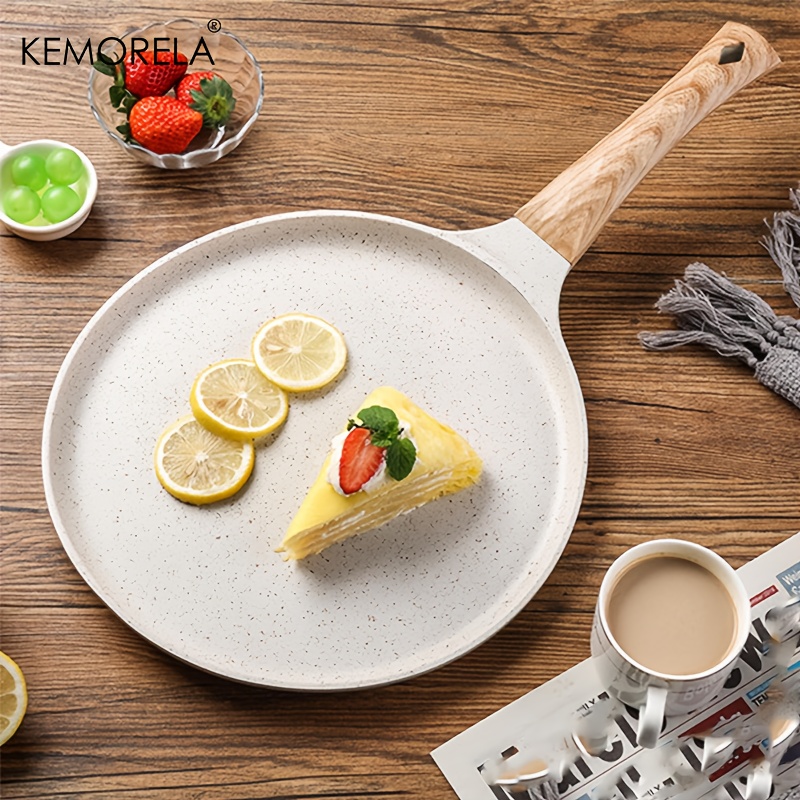 Mini Pancake Griddle - 20/24/28cm ノンスティックパンケーキパン セラミックコーティング フライパン トルティーヤパン パンケーキ