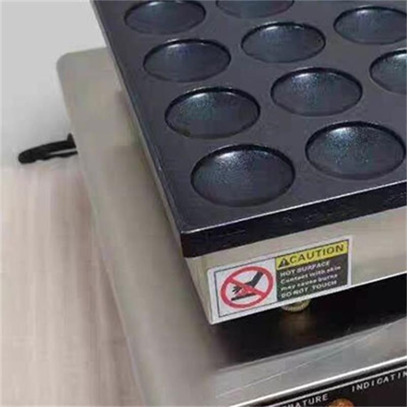 Mini Pancake Griddle - 25穴パンケーキワッフルメーカー電気製造機