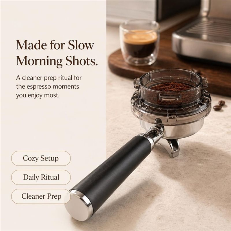 Breville Espresso Barista Touch - 24時間ホットセール ツイストロック式ポルタフィルターファンネル 54mm ドージング ブレビル バリスタ