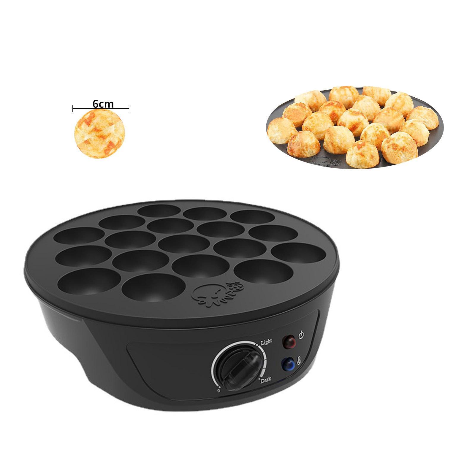 ノンスティックたこ焼きパン電気タコ焼きグリルメーカー18穴ベ - Takoyaki Grill Plate のレビューと価格