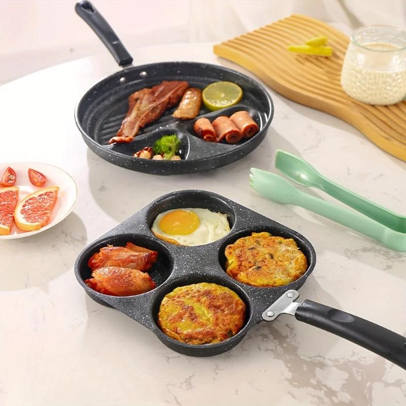 ノンスティック多穴エッグバーガーパンケーキパン高熱伝導性調理 - Mini Pancake Griddle のレビューと価格