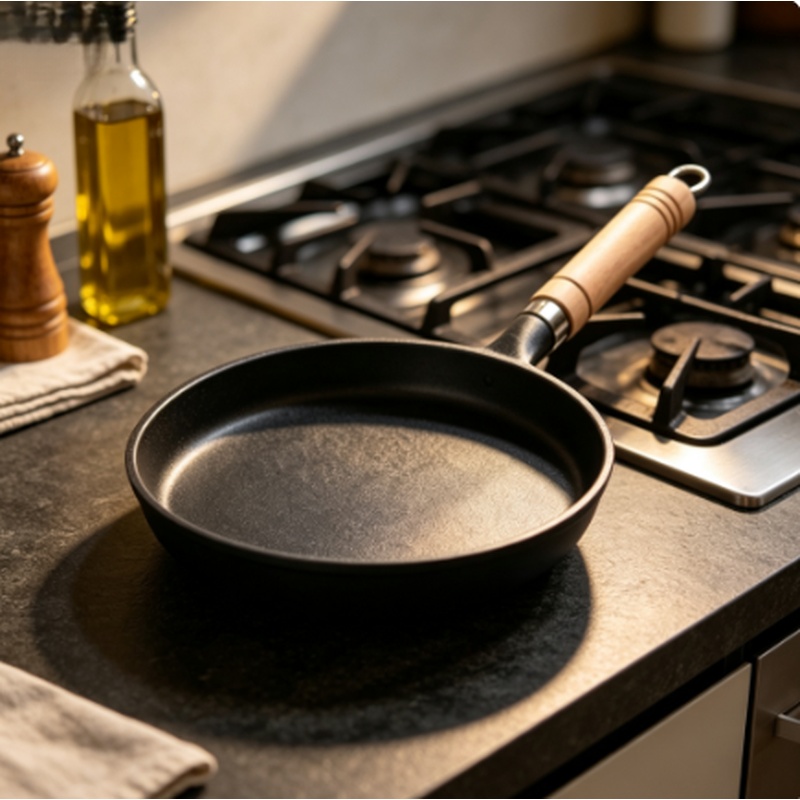 26cm未コーティング鋳鉄製フライパン、ノンスティッククレー - Mini Pancake Griddle のレビューと価格