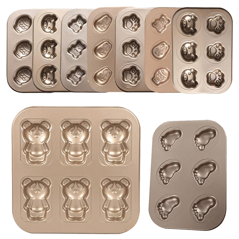 1 個ケーキクッキーパンケーキ炭素鋼ノンスティックベーキング - Mini Pancake Griddle のレビューと価格