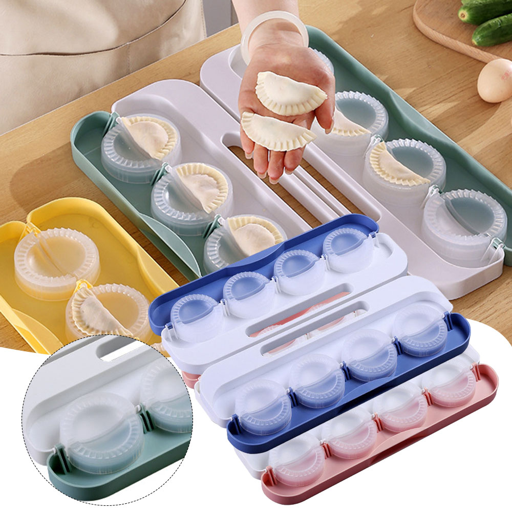DIY 餃子メーカー 8 グリッドプレスラビオリ生地ペストリ - Dumpling Press Set のレビューと価格