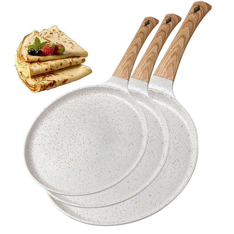 20/24/28cmノンスティッククレープエッグパン、ピザフ - Mini Pancake Griddle のレビューと価格
