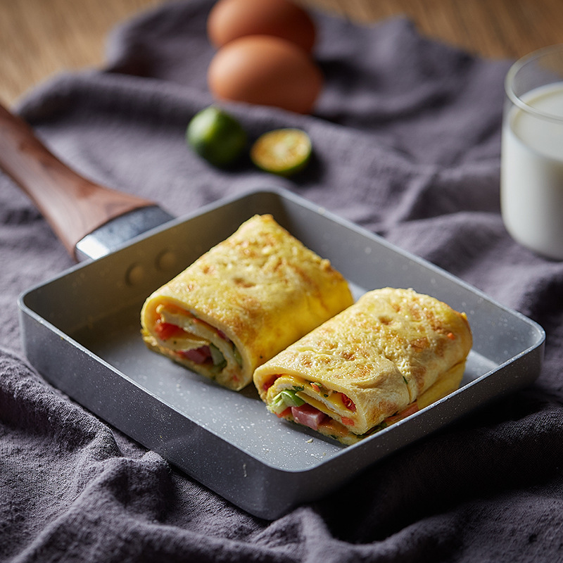 フライパン 卵焼きオムレツ ブラック ノンスティックパン フ - Mini Pancake Griddle のレビューと価格