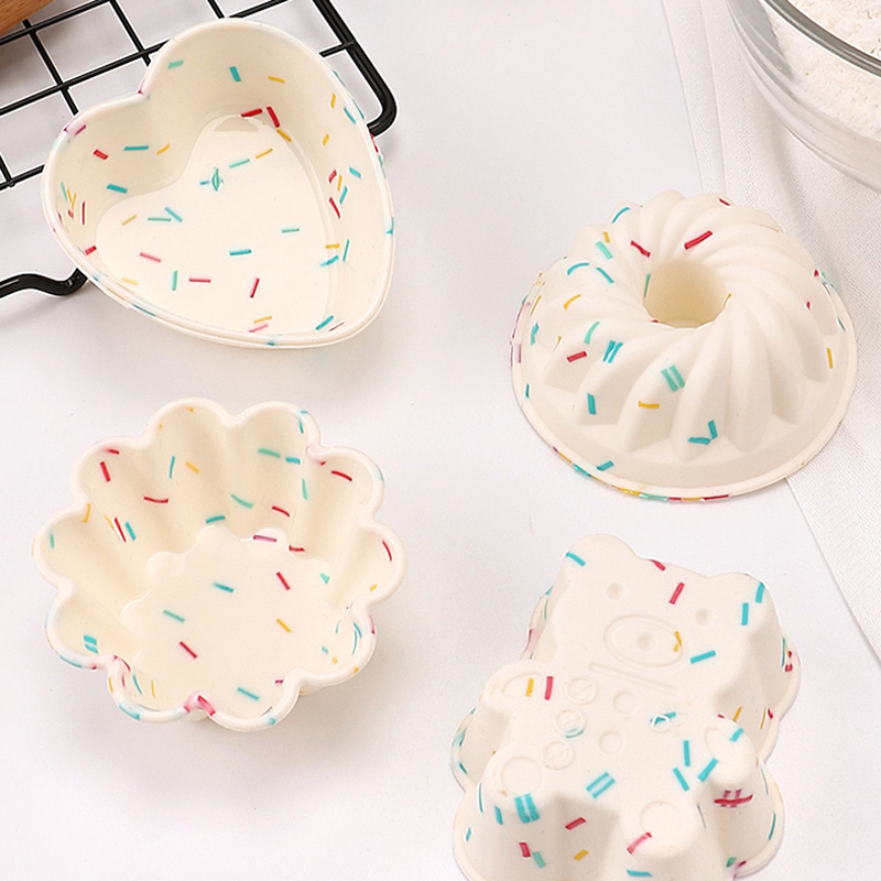 マフィンとドーナツカップケーキベーキングカップ、金型シリコン - Donut Mold Silicone のレビューと価格