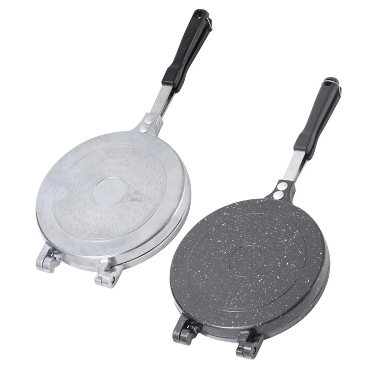 両面フライパンアルミ合金ノンスティックパンケーキパンサンドイ - Mini Pancake Griddle のレビューと価格