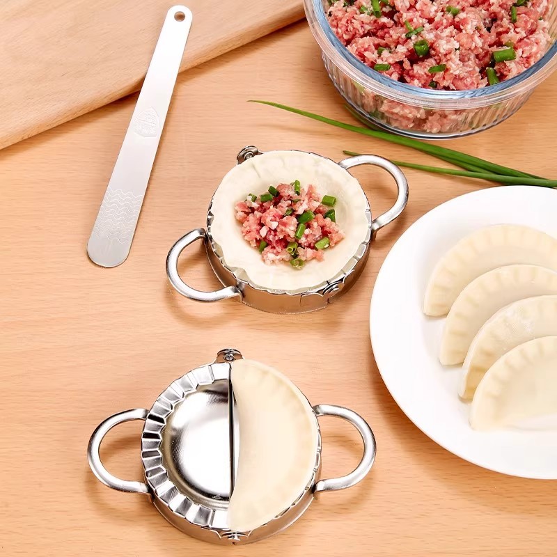 餃子作りツールセット 餃子ラッパープレス型 レイジー餃子カッ - Dumpling Press Set のレビューと価格
